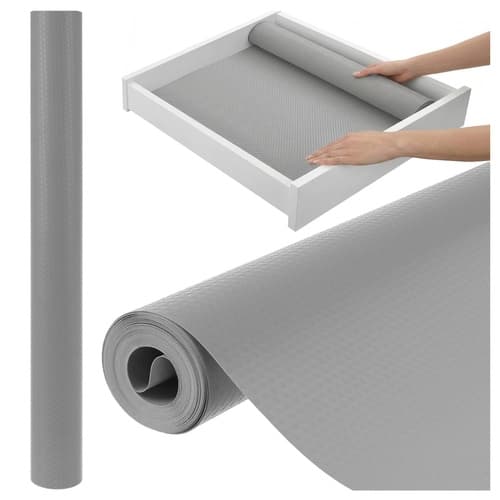 Sklisikker Skuffematte - 500x50cm Grey