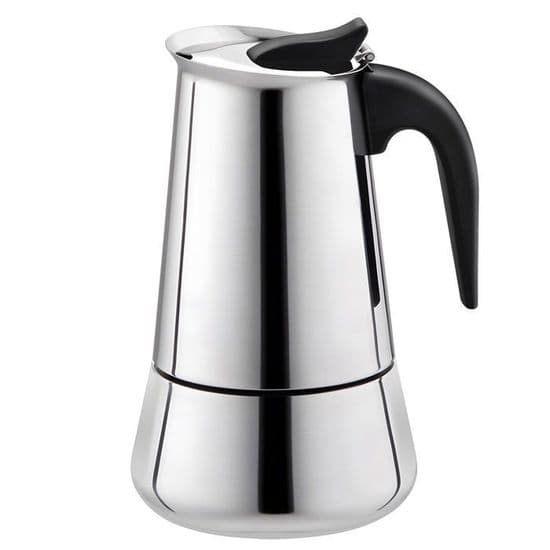Italiensk espressokanne - 100 ml - Rustfritt stål - Termisk