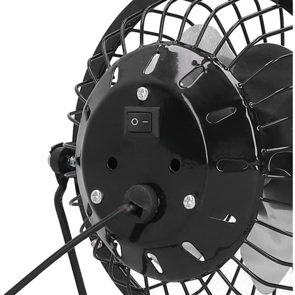 Solpanelsfläkt. Mobil strömförsörjning. Utomhusventilation. Kylande USB-gränssnitt. Bärbar enhet