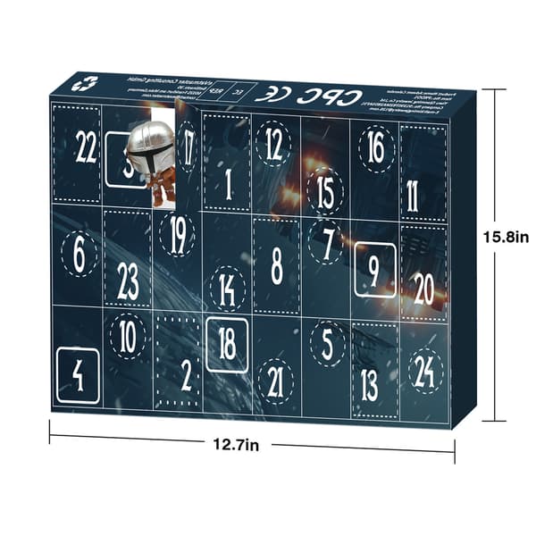 Julekalender Star Wars Star Doll Blind Box Jule nedtælling Børnegaveæske