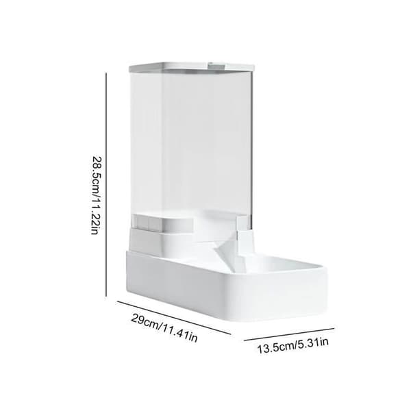 Automatisk vattendispenser för katter - Vattendispenser för hundar, utfodringsset för husdjur, vattendispenser - 3,8L