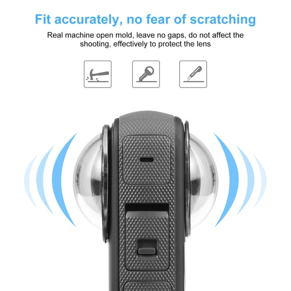 Protective Lens for Insta360 X4 - PC Material (PU989T)