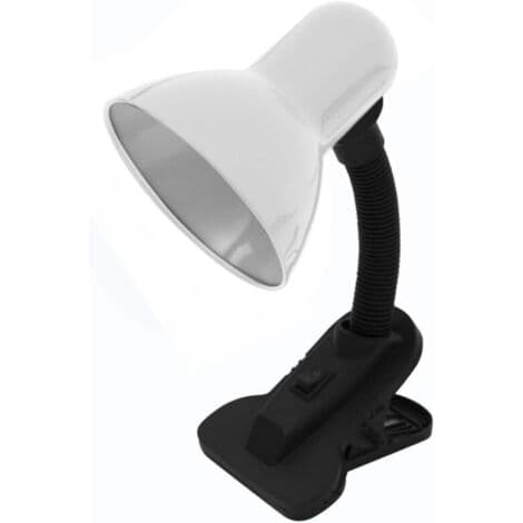 Bordlampe med svingbar leddet klemme E27