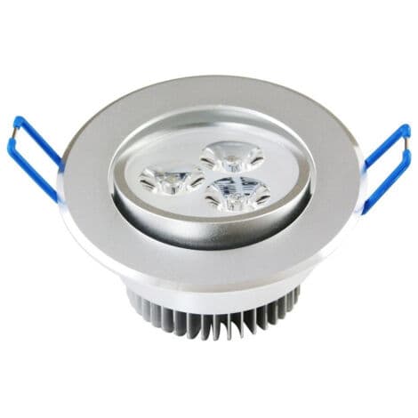 Infälld 3W LED Spotlight Tak Downlight LED Kall Varm
