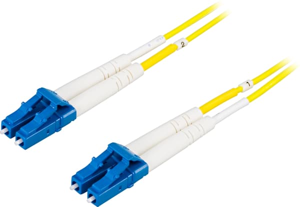 OS2 Fiberkabel, LC - LC, dupleks, singlemodus, 10m