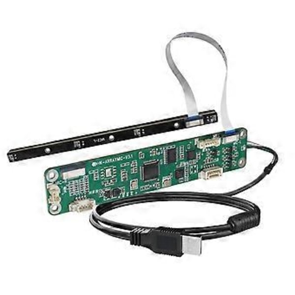 4-Array Directionel Mikrofon Array USB Lineær 60-Graders Lydoptagelse Støjreduktion med Forstærker 3.5mm