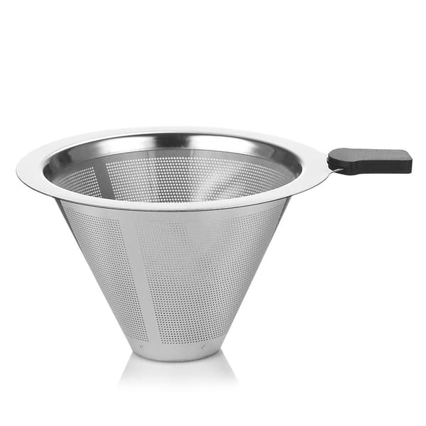 400 ml Pour Over Kaffebrygger med Filter - Klart Glas