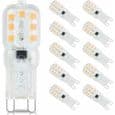 G9 3W LED-lampa - Varmvit 3000K - 10-pack - Klass A+