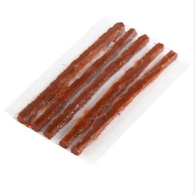 Dækreparationssæt med gummi og værktøj 8 dele