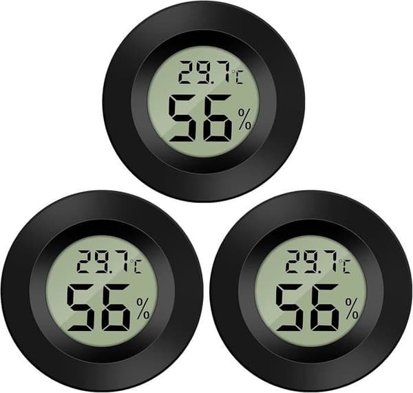 Mini digitaalinen LCD-lämpömittari kosteusmittari -50~70℃ (3 kpl)