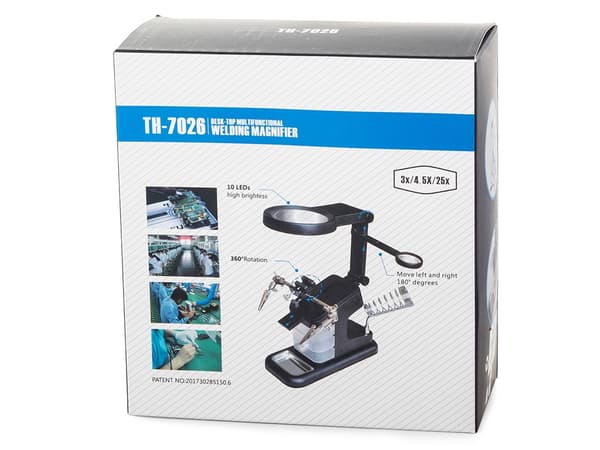 Loddestativ / Loddeholder - Loddeboltstativ med Lampe