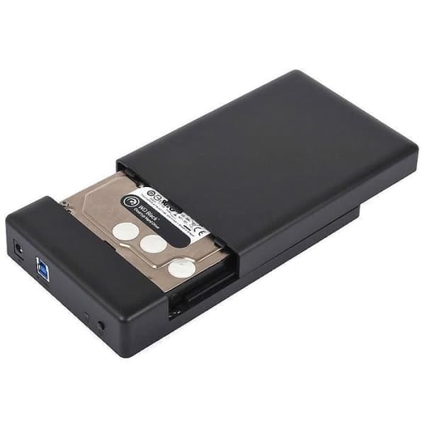 3588US3 Skyvbar SATA 3,5\" USB 3.0 Eksternt Harddiskabinett