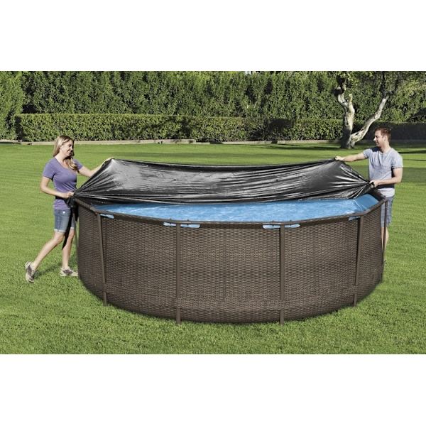 Poolovertræk / Poolafdækning / Overdækning - Beskyttelse til Pool - 366cm