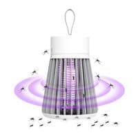 2000V Myggdreperlampe, Multifunksjonell 2-i-1 Lampe, Tre Sett med Lilla Lysbølger, IPX5 Vanntett