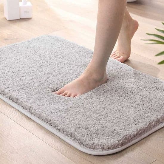 Ekstra Tyk Bademåtte - Skridsikker - Mikrofiber - 50 x 80 cm
