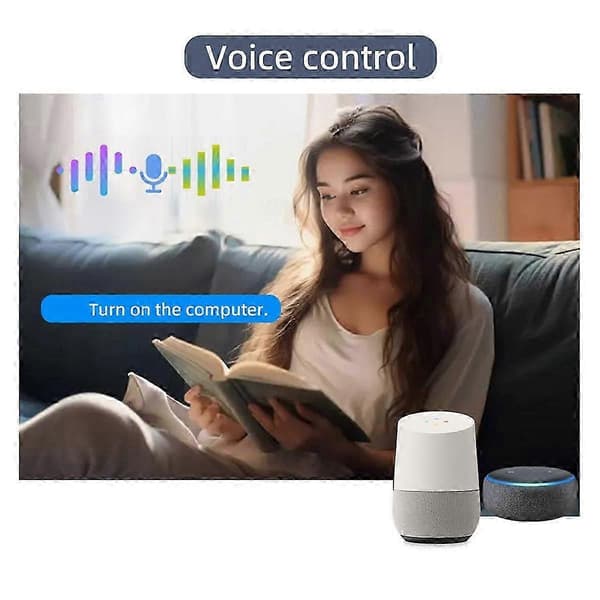 TUYA Smart Dator Strömbrytare WiFi Dator På/Av Strömbrytarmodul