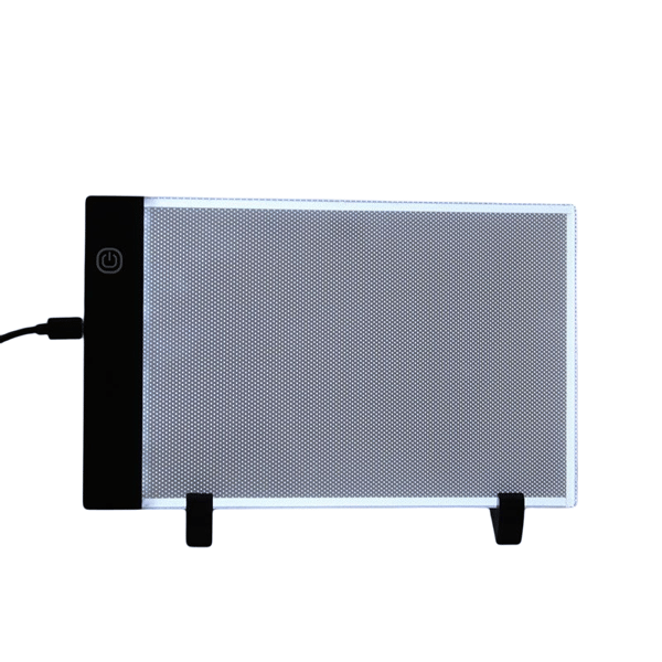 A5 LED-valolevy 3 kirkkaustilalla