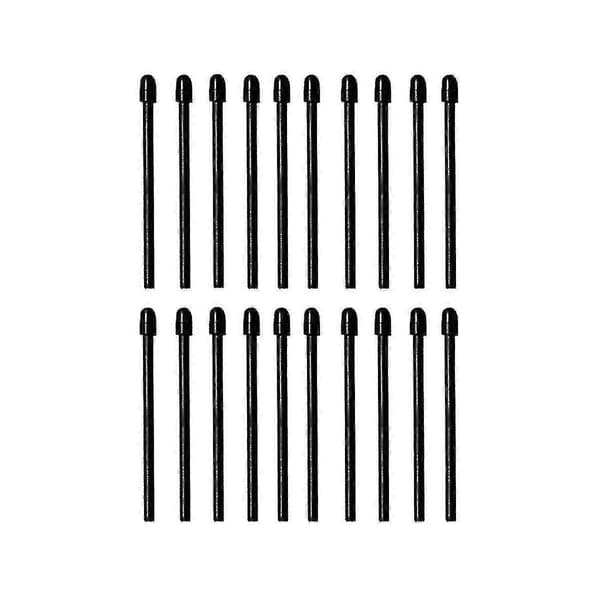 (20-pack) Markörspetsar/stift för Remarkable 2 Stylus Ersättningsmjuka stift/spetsar Svarta 26s