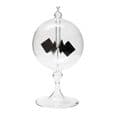 Solradiometer - Glasradiometer - Vindmølle - Dekorativt legetøj - Gennemsigtig