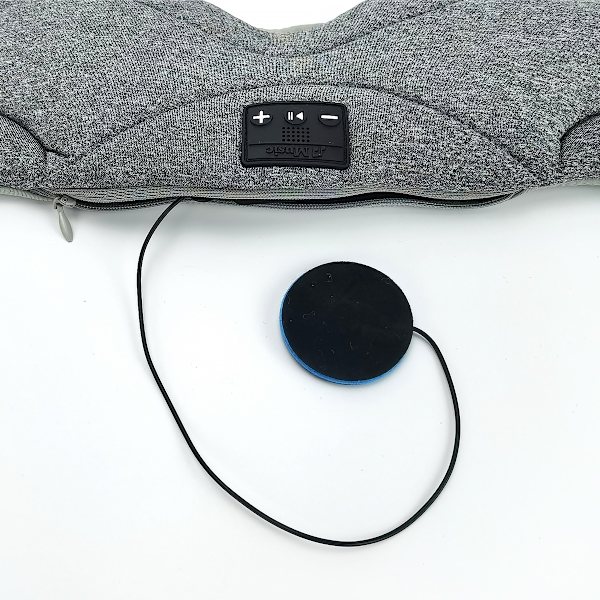 Bluetooth-panta/unimaski, unikuulokkeet, harmaa Black