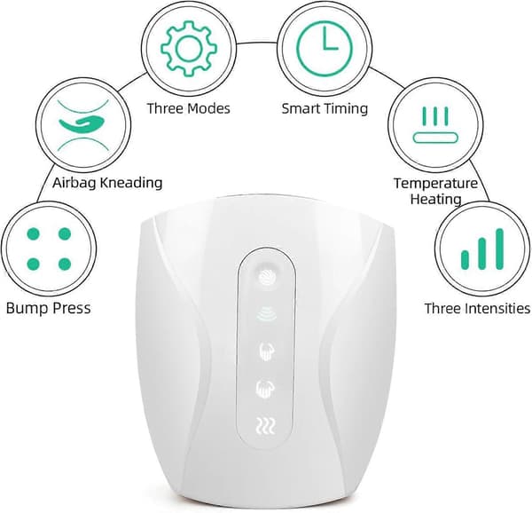 Nuubliss Handmassage med värme och kompression, Handmassage med värme och kompression