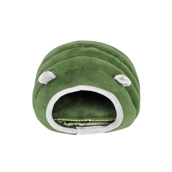 Mjuk och varm hamsterhusbädd, litet djurhus, vinterkomfort, minisofta