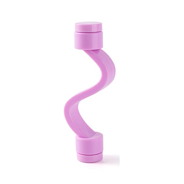 Magnetisk vaskemaskindørholder forhindrer mugg lilla Pink