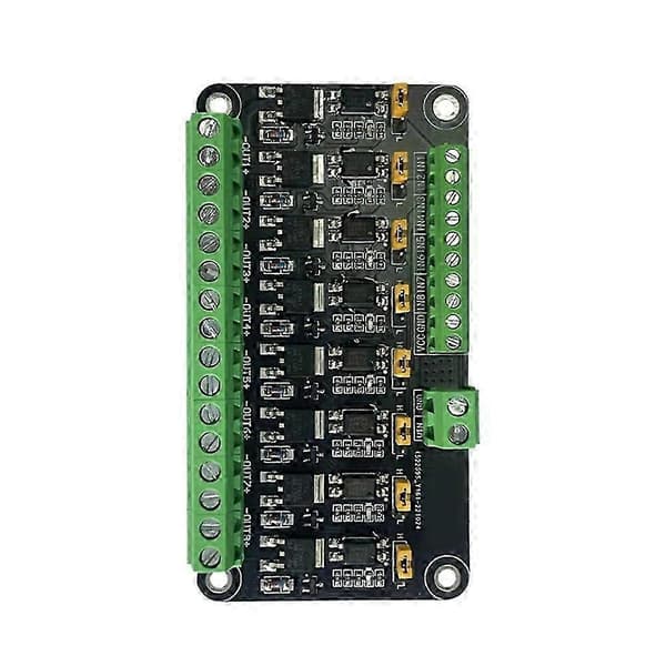 8-kanals MOSFET Microcontroller PLC med PWM-styring og Optokoblerisolering til britiske elektronikprojekter