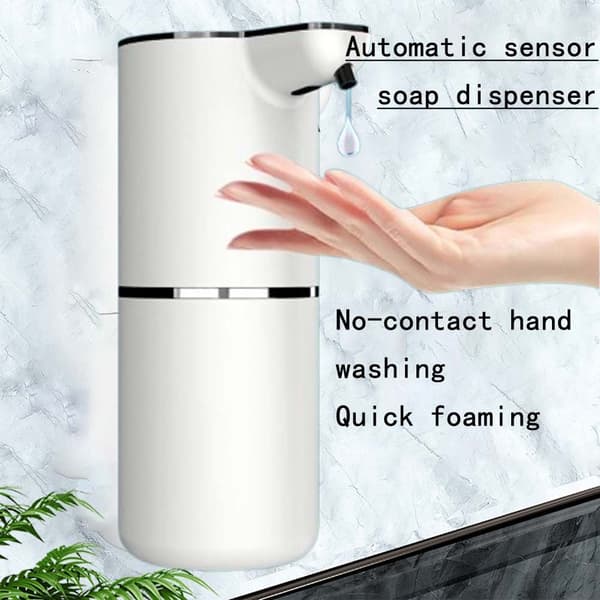 Automatic Soap Dispenser for Kitchen and Bathroom - 350ml, Fast Dispensing and IPX5 Waterproof