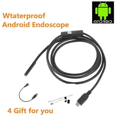 Endoskooppinen tarkastusmikro-USB Androidille OTG 1,5 metrin toiminnolla