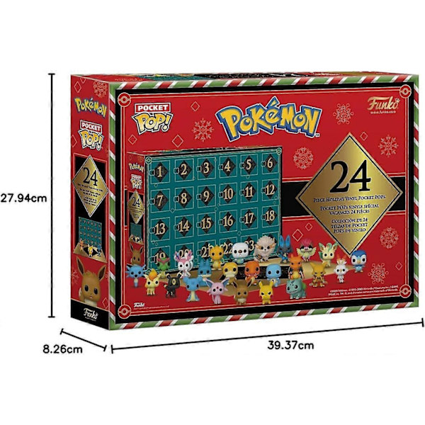Julekalender Julekalender 24-dages nedtælling Blind Box