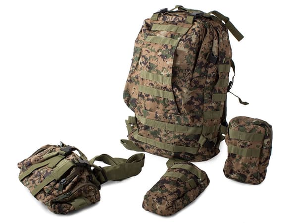 Militærrygsæk / Rygsæk - 48,5L Beige