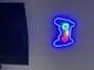 LED neonskilt - Spillkontroller - 38x25cm - USB-lading - Justerbar lysstyrke