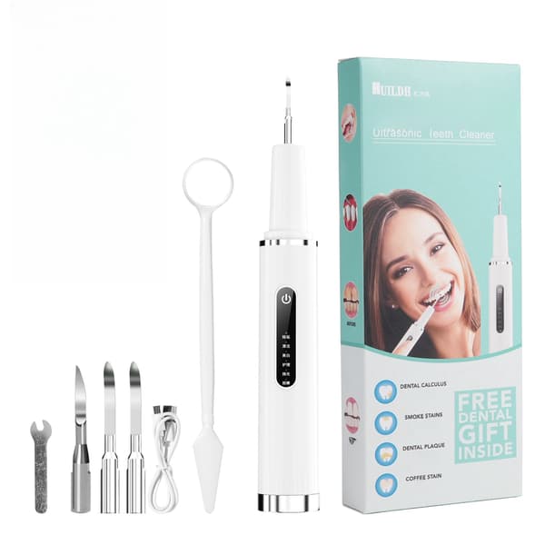USB Rechargeable Dental Irrigator IPX6 Waterproof 6 Modes White