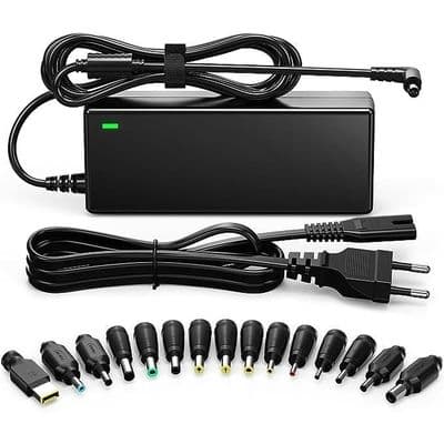90W Universell PC-laddare med 15 kontakter - Snabbladdning