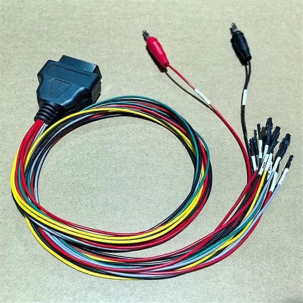 OBD2 Diagnoseadapter OBD Breakout Tricore Kabel ECU Pinout Kabel 12V Bryter