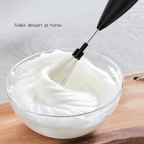 Hand mixer, milk frother, egg whisk, blender Black