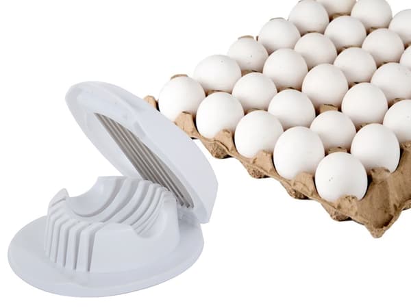 Eggeskjærer - Eggdeler - Skjærer jevne skiver