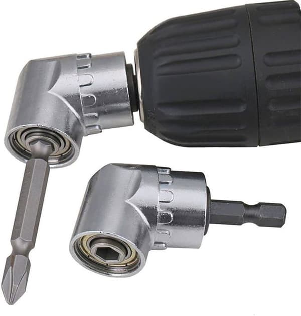 105 graders skruetrækkeradapter - kromvanadiumstål - sekskantet - 62 mm
