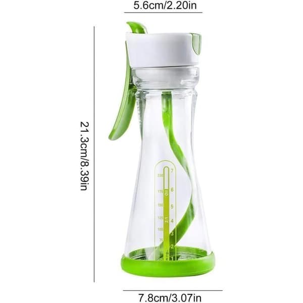 Salladsdressingblandare - Läcksäker shaker - 1 st - Hållbar - Tål maskindisk