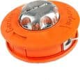 M10 x 1.25 Trimmerhodespole - 2,4 mm nylonsnor - 15 m - Oransje
