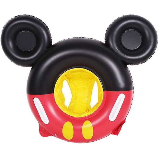 Mickey Mouse oppustelig pool-flyder til børn og babyer. Rund flydende pool