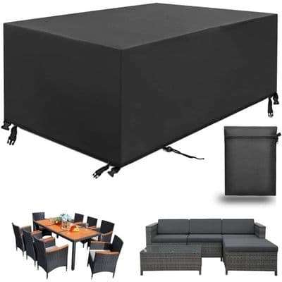 Skyddsöverdrag 150x90x75cm - Vattentätt - UV-beständigt - Rep och låsspänne