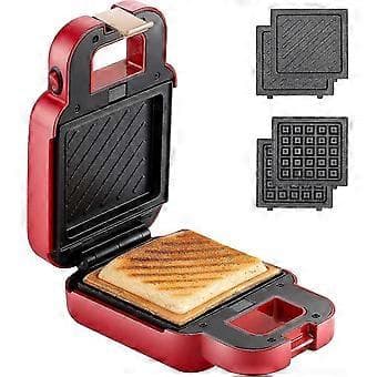 Mini Sandwich Maker Hem Lätt Frukost Maker Sandwich Toaster TA