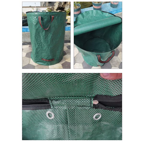 Garden Waste Bag with Lid 2-pack M S