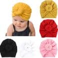 Babyhattar - Ej specificerat - Turban - 5 stycken - Bomull - Elastisk - Handtvätt