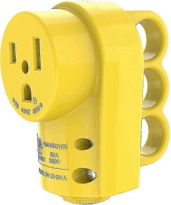 6-50R sveisekontakt, 250V 50A hunplugg erstatning