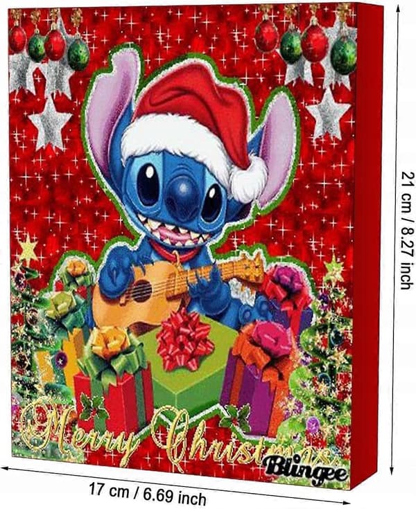 Adventskalender 24 st Stitch Vackra Presentfigurer