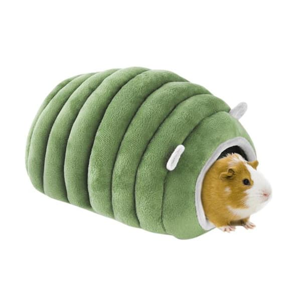 Mjuk och varm hamsterhusbädd, litet djurhus, vinterkomfort, minisofta