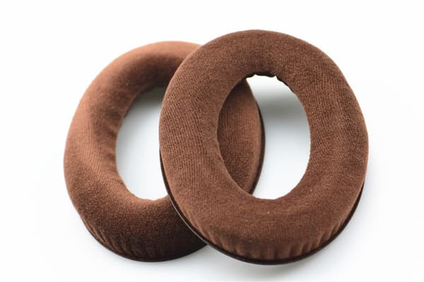Øreputer for Sennheiser HD598 HD599 569 559 velour 1 par Brun
